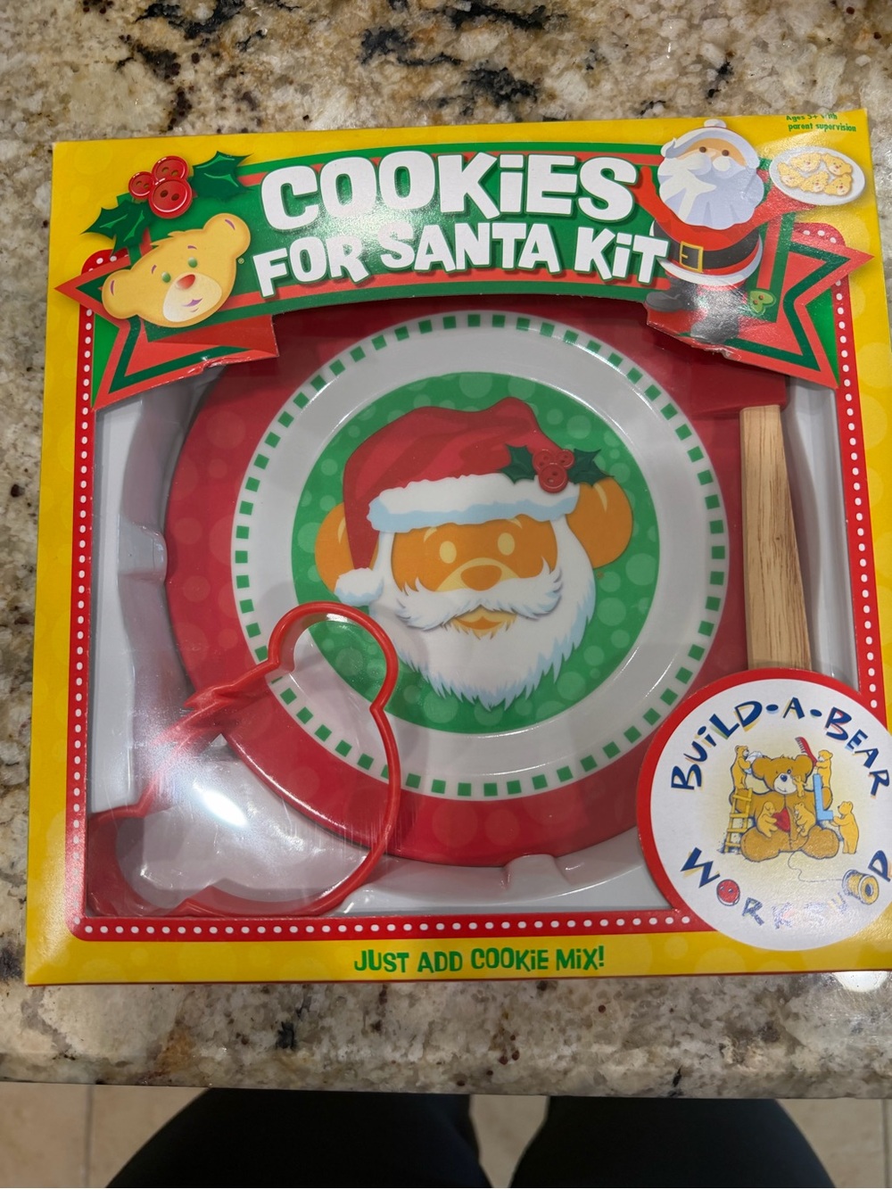 Build-A-Bear Holiday Baking Set - Red, Green, White
